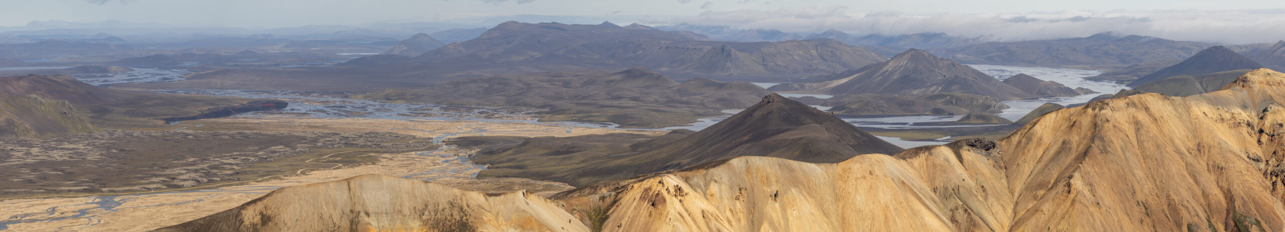 Island im Panoramaformat